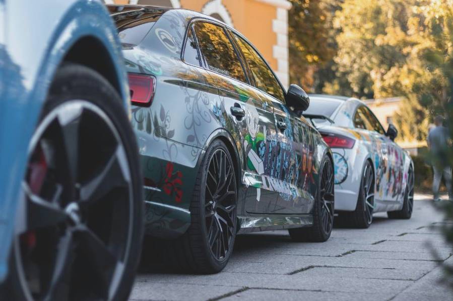 Paint protection closeup